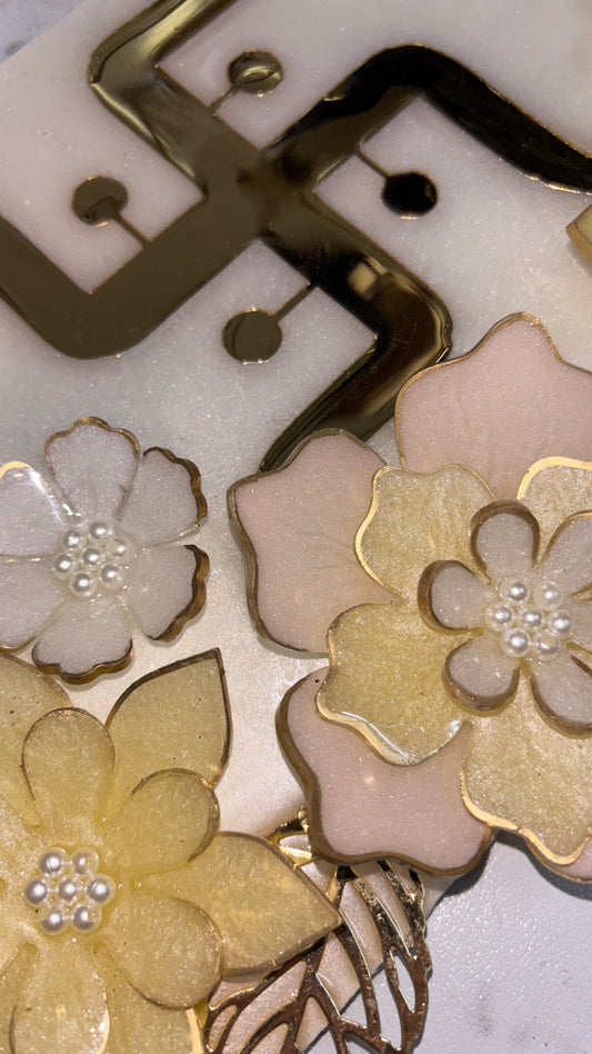 PANCHMUKHI HANUMAN RESIN FLORAL BANDHANWAR