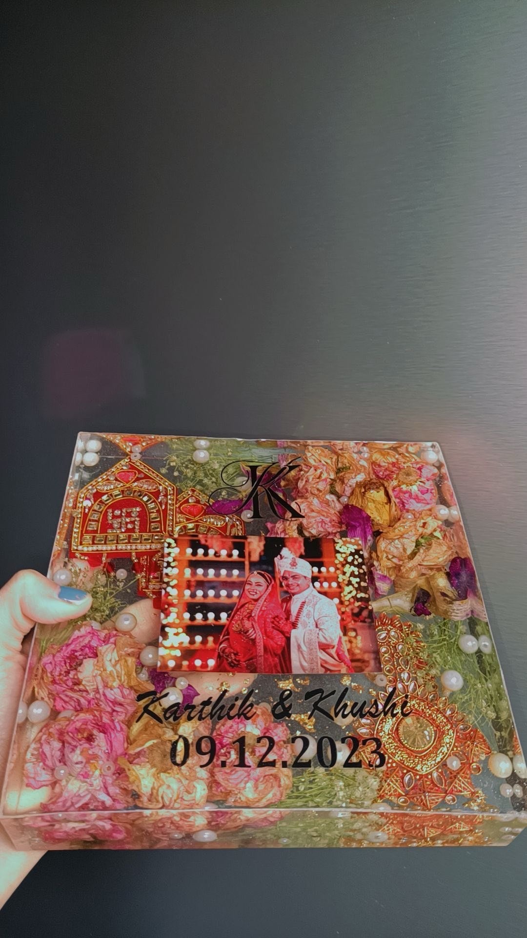 FOREVER FRAMES: MARRIAGE KEEPSAKE WITH PHOTO