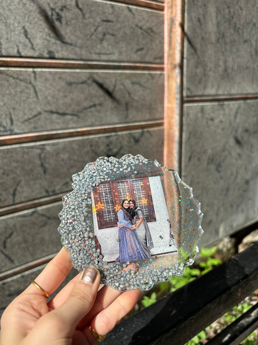 5’ INCH TRANSPARENT PHOTO FRAME