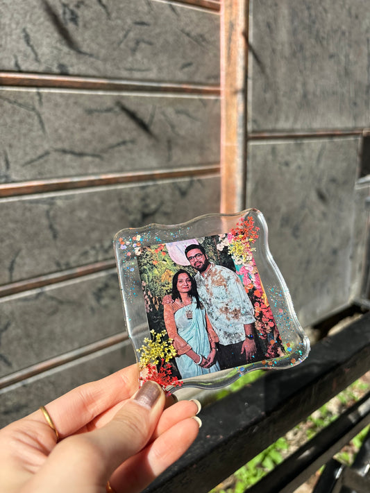4’ INCH TRANSPARENT PHOTO FRAME