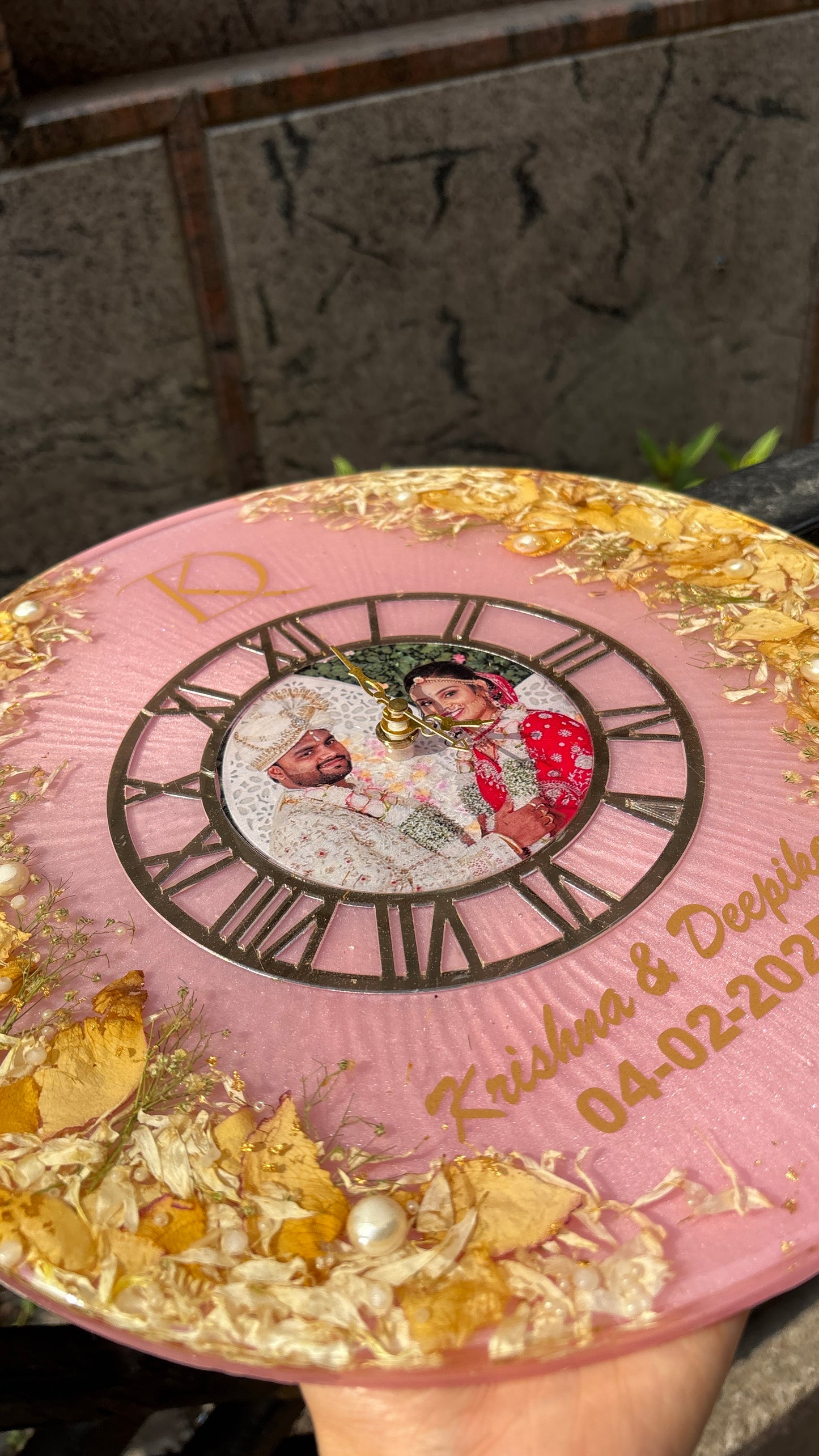 12' INCH CLOCK OF FOREVER