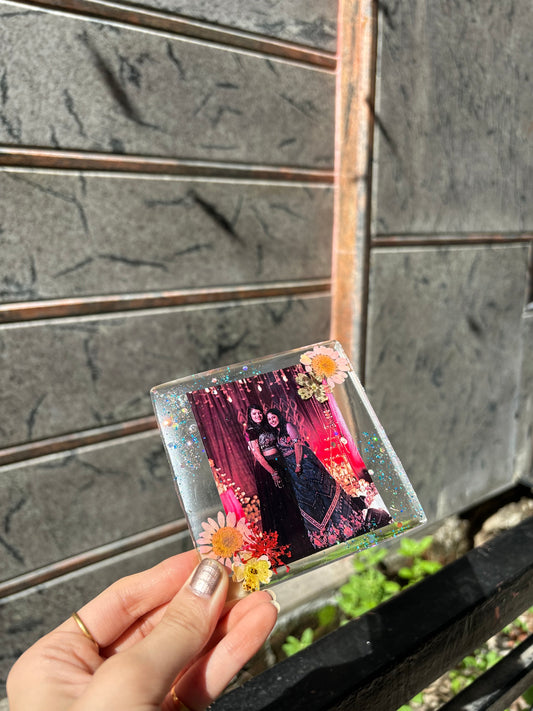 4’ INCH TRANSPARENT PHOTO FRAME