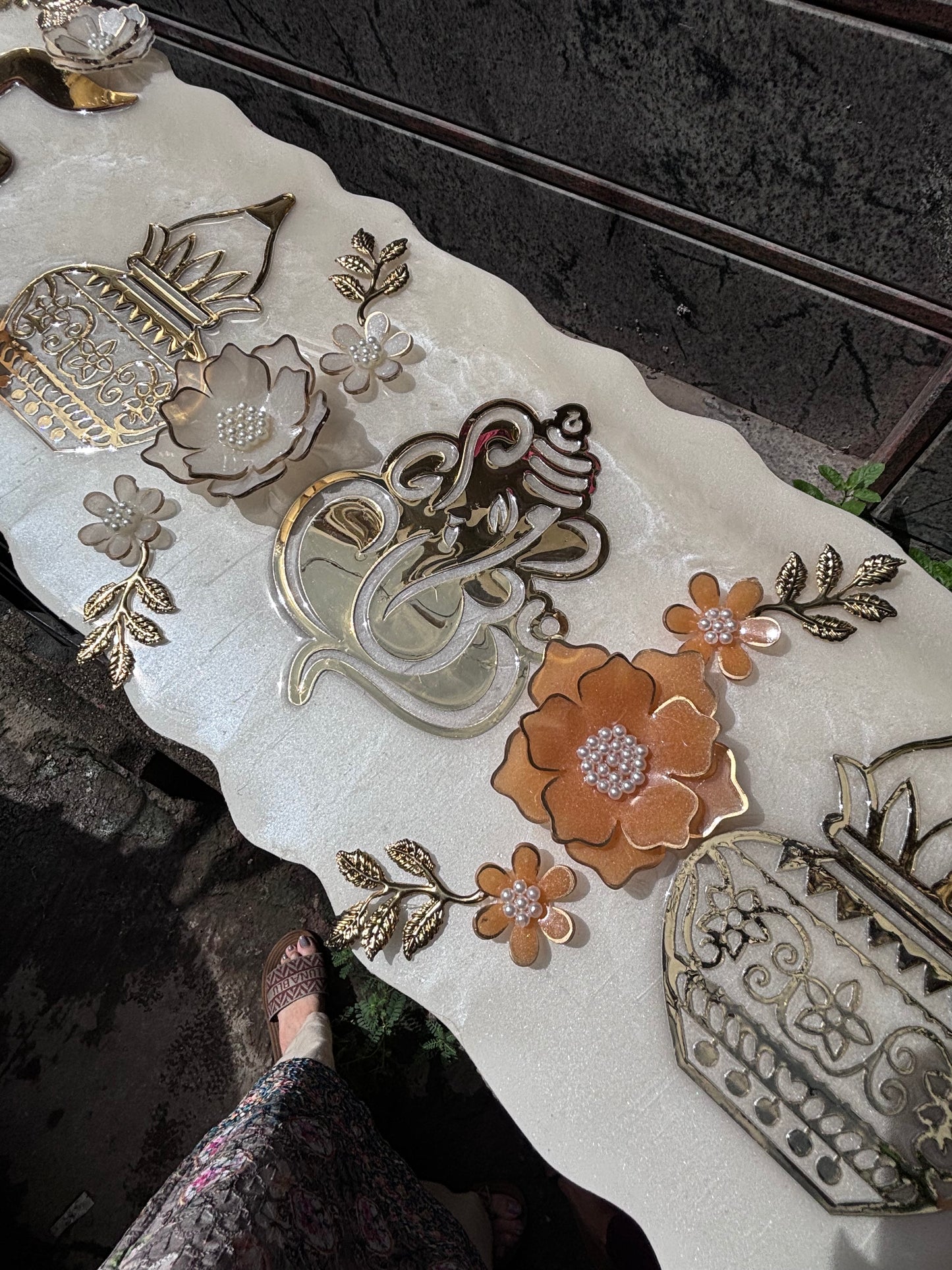 HANDMADE 47' INCH FLORAL BANDARWAL – TRADITION MEETS ART
