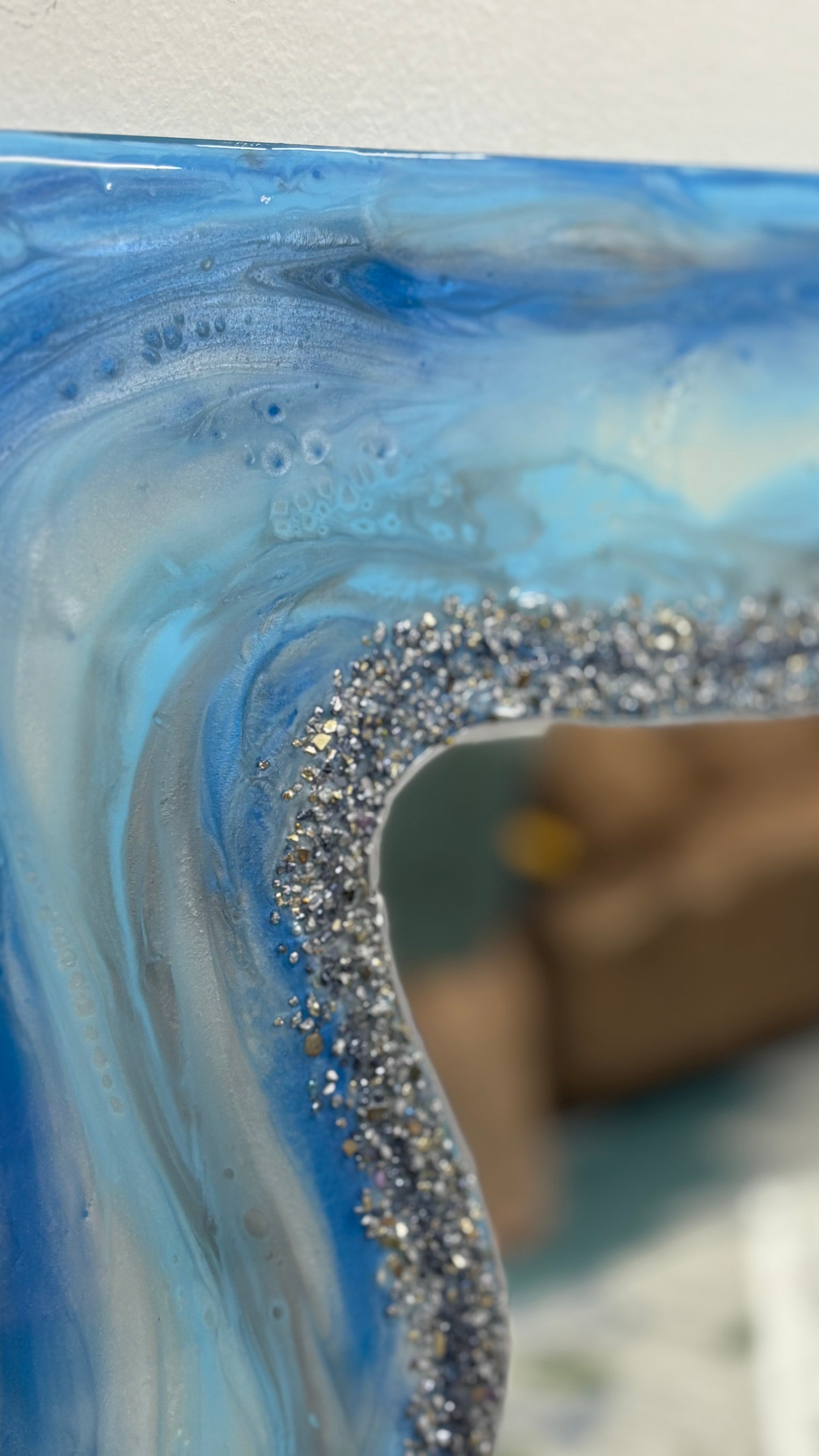 AQUA CRYSTAL RESIN MIRROR