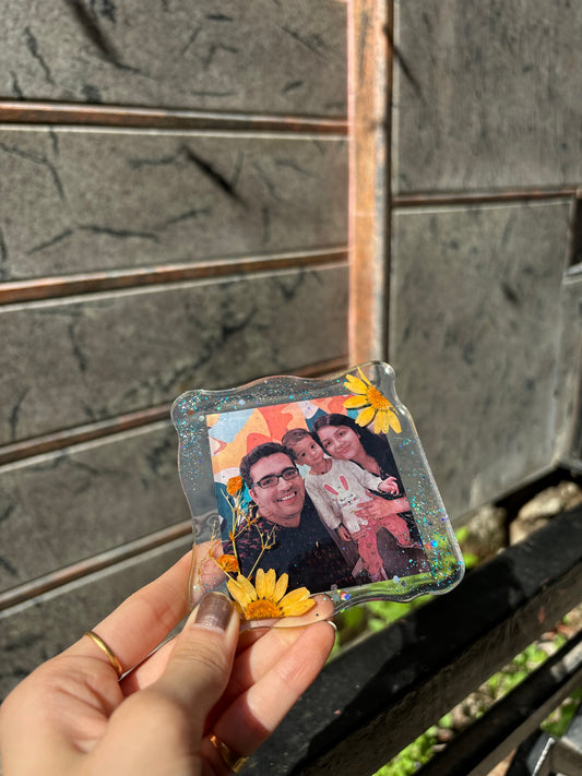 4’ INCH TRANSPARENT PHOTO FRAME