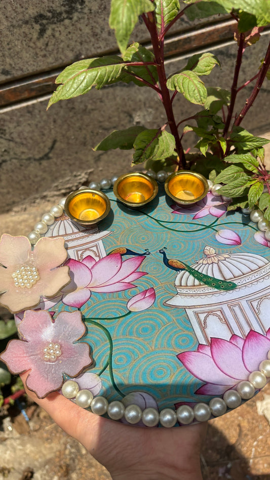 PICHWAI THEME AARTI THALI