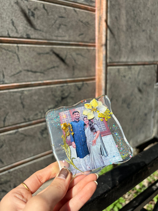 4’ INCH TRANSPARENT PHOTO FRAME