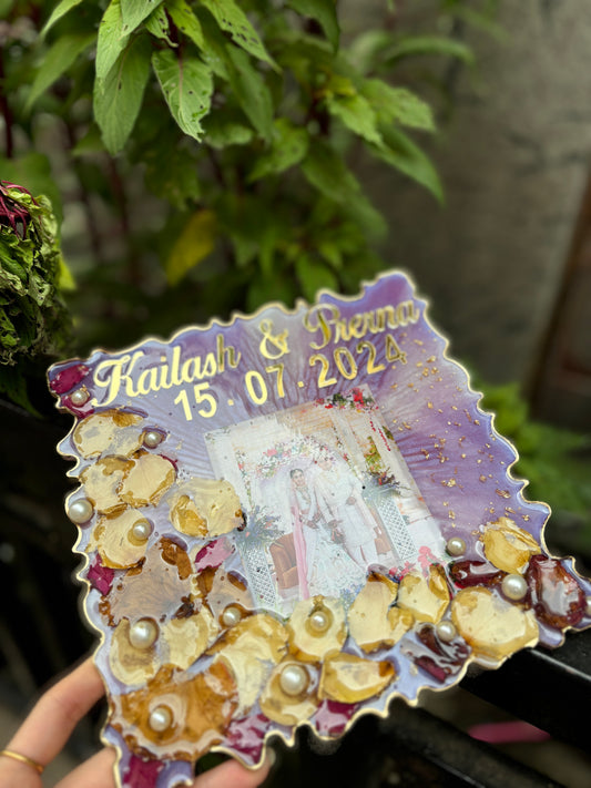 8’ INCH WEDDING VARMALA BLOOM FRAME