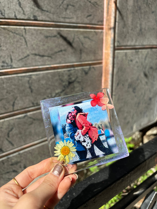 4’ INCH TRANSPARENT PHOTO FRAME