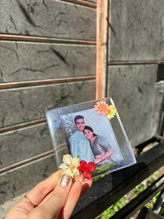 4’ INCH TRANSPARENT PHOTO FRAME