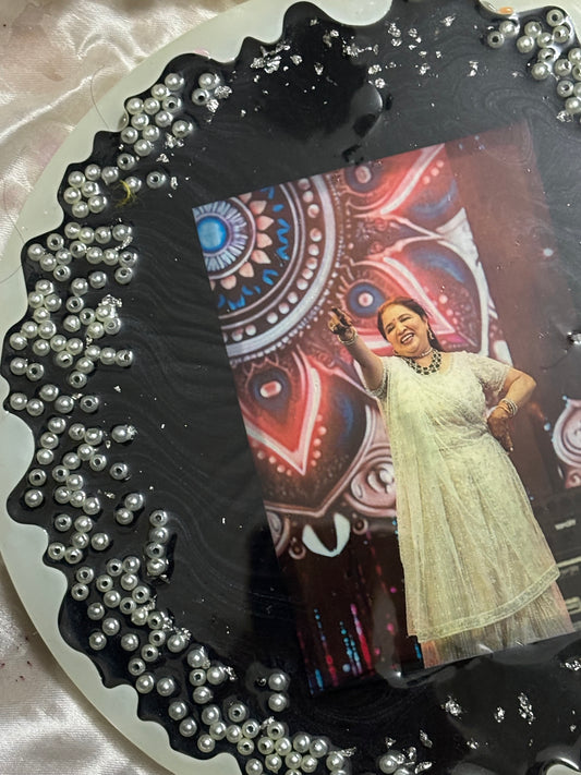 8’ INCH MIDNIGHT PEARL ELEGANCE FRAME