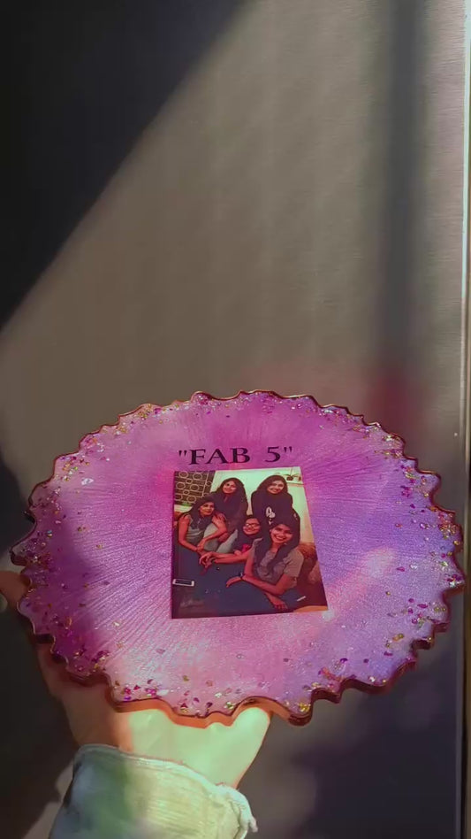 8' INCH CUSTOM RESIN PHOTO FRAME