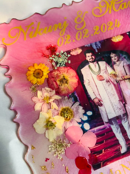 8’ INCH FLOWERS POTRAIT FRAME