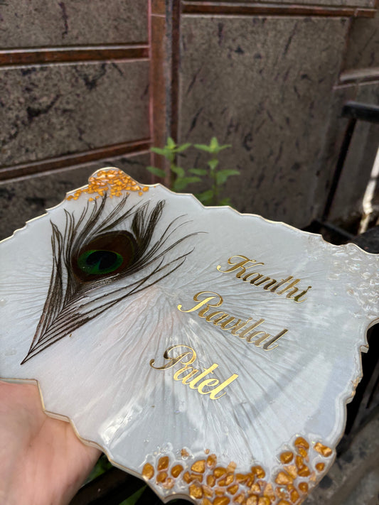 MORPANKH-THEMED RESIN NAMEPLATE