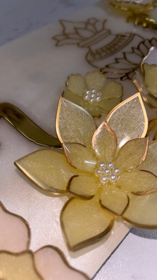 PANCHMUKHI HANUMAN RESIN FLORAL BANDHANWAR