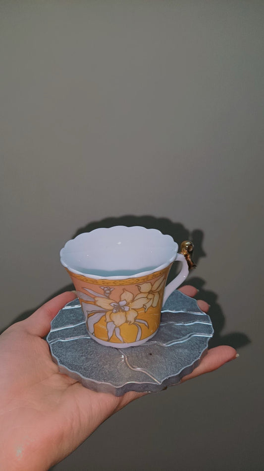 MONOCHROME ABSTRACT COASTER
