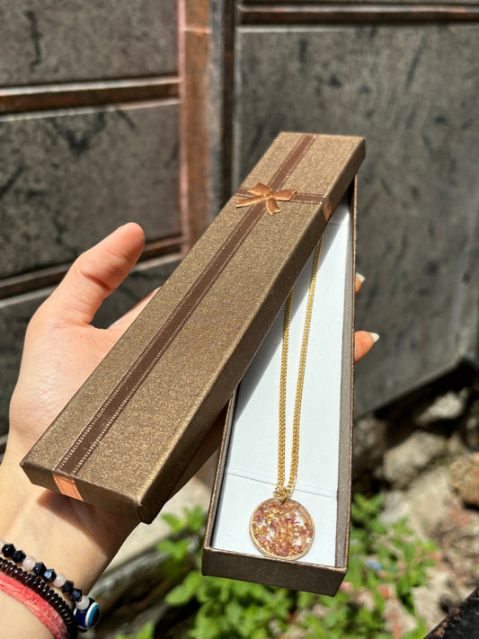 YOUR FIRST ROSE, FOREVER IN A PENDANT