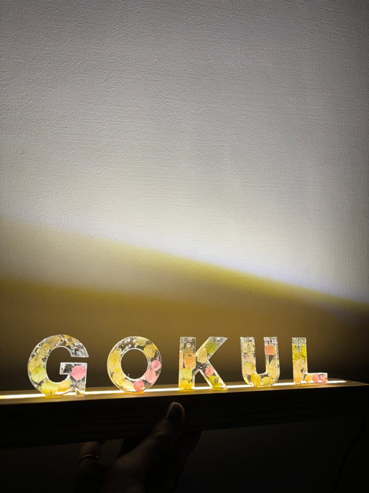 PERSONALIZED LED NAME BOARDS