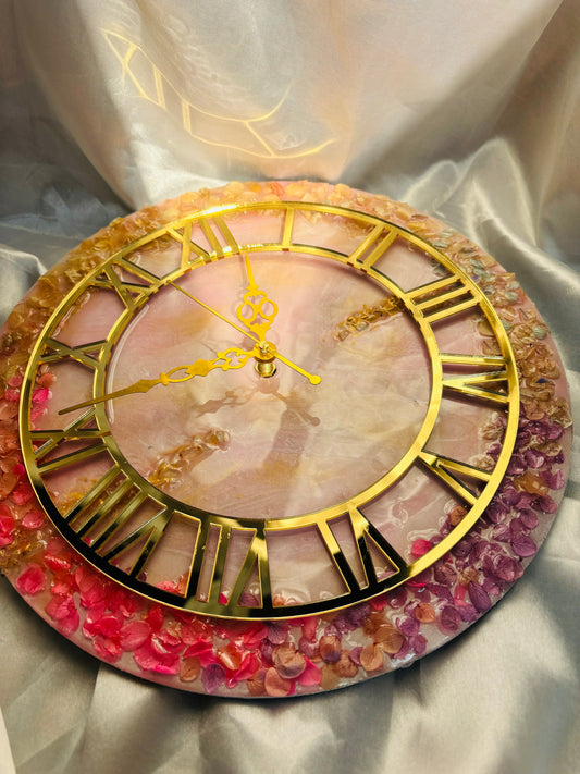 FLOURISH 12 INCH CLOCK