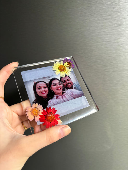 4’ INCH TRANSPARENT PHOTO FRAME