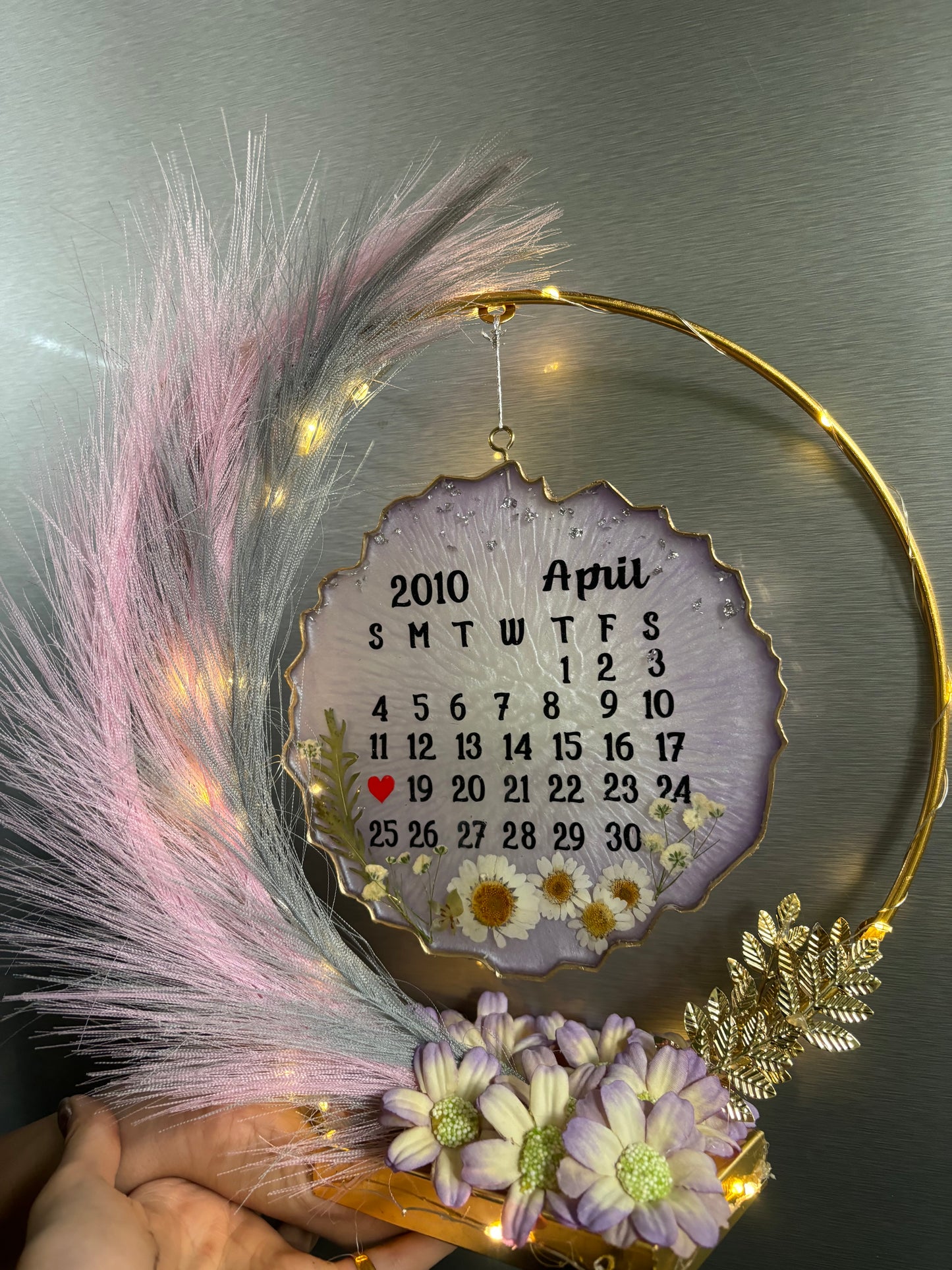 CAPTURED ON THE CALENDAR HANGING FRAME