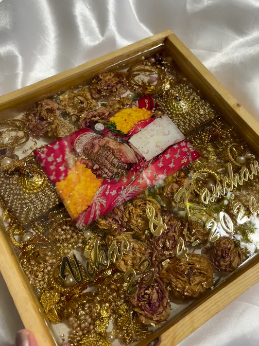 FOREVER VOWS FRAME - 100% DEEP CASTED RESIN