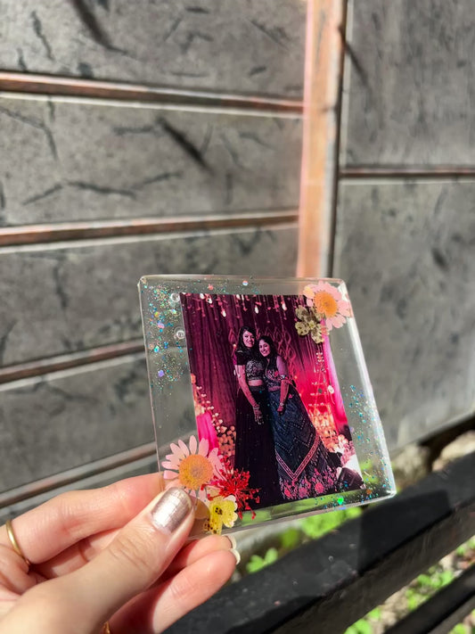 4’ INCH TRANSPARENT PHOTO FRAME
