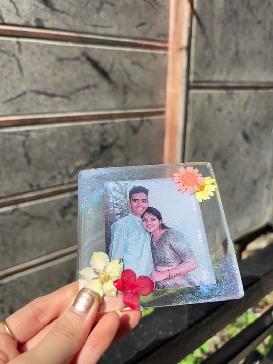 4’ INCH TRANSPARENT PHOTO FRAME