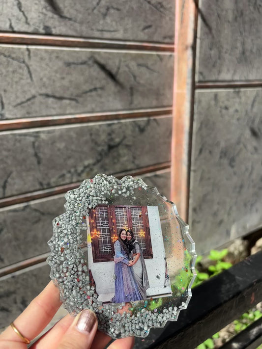 5’ INCH TRANSPARENT PHOTO FRAME