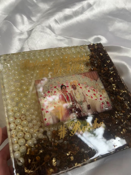 FOREVER FRAMED IN LOVE - DEEP CASTED IN RESIN