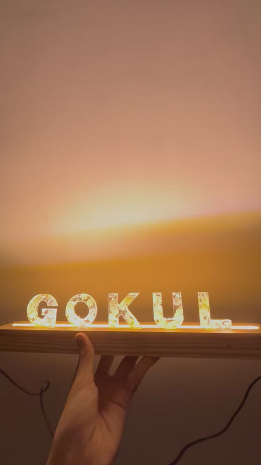 PERSONALIZED LED NAME BOARDS