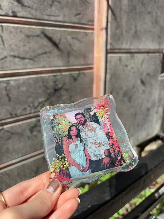 4’ INCH TRANSPARENT PHOTO FRAME
