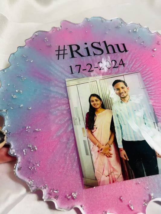 8’ INCHES SAVE THE DATE FRAME